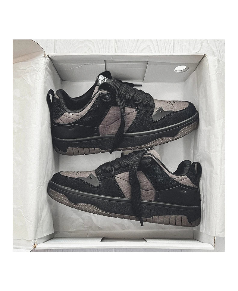 Fashion Green Men's Casual Sneakers Street Youth Sport Skateboard Shoes Men Designer Skateboarding Men Sneaker zapatillas hombre