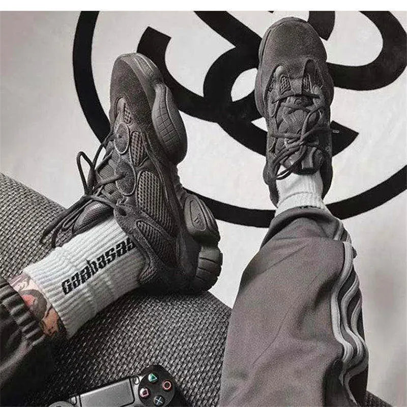 Streetwear Skateboard Harajuku CPFM Kanye West Socks Letter Coconut 350 Calabasas Rap Basketball Hip Hop Fashion Cotton Socks