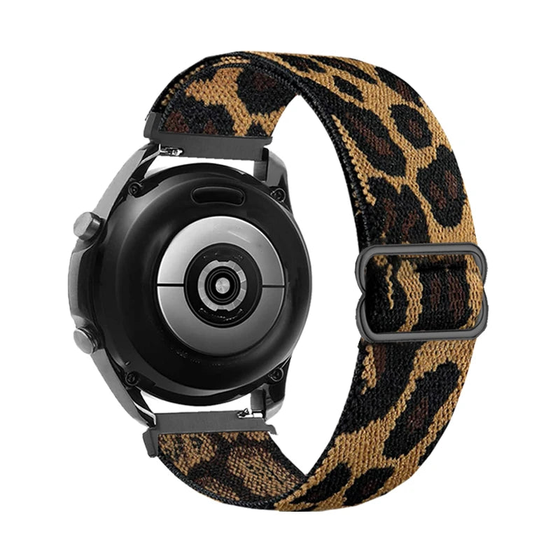 20mm/22mm Elastic Strap For Samsung Galaxy Watch 4 40mm/44mm/ Watch 5/ 5 Pro/Gear S3 Frontier/Gear S3 Classic/Watch 4 classic