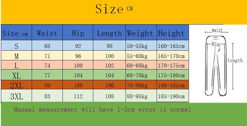 New New Men's Spring Autumn Sports Trend Casual Pants Running Sports Pants Fashion Street Style Sweatpants S-3XL