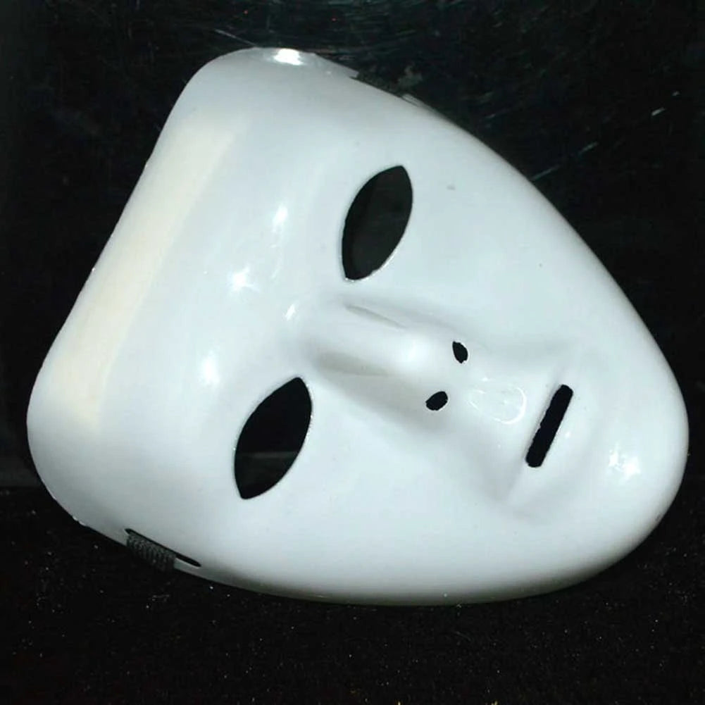 Halloween JabbaWockeeZ Dance Mask Hip-Hop Street Dance White Performances Mask For Man Women Dance Accessories