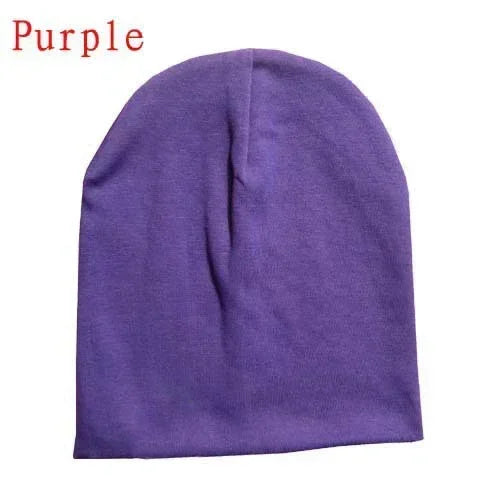 6M-3Y Baby Street Dance Hip Hop Hat Cotton Spring Autumn Toddler Cap Scarf for Boys Girls Winter Warm Solid Color Children