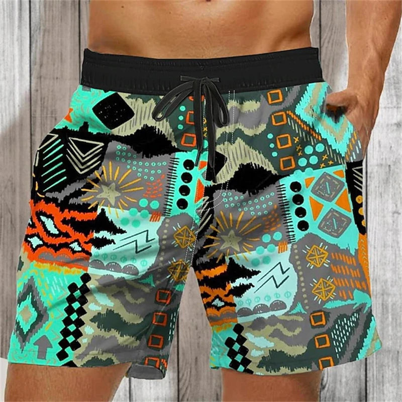 Men Shorts 3D Print Graffiti Art Pattern Beach Short Pants Causal Fashion Men Women Shorts Harajuku Y2k Swimming Board Trunks