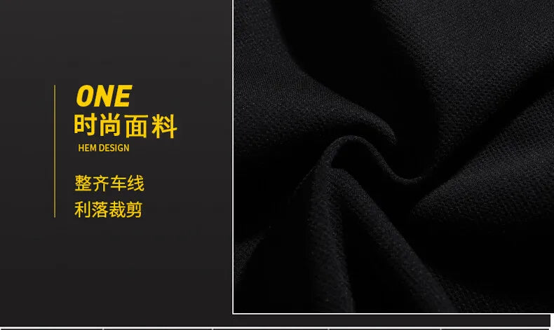 Fashion Men's Casual Shorts 2025 Summer Youth High Street Wear Knee-Length Pants Outdoor Sports Elastic Waist Five-Cents Joggers