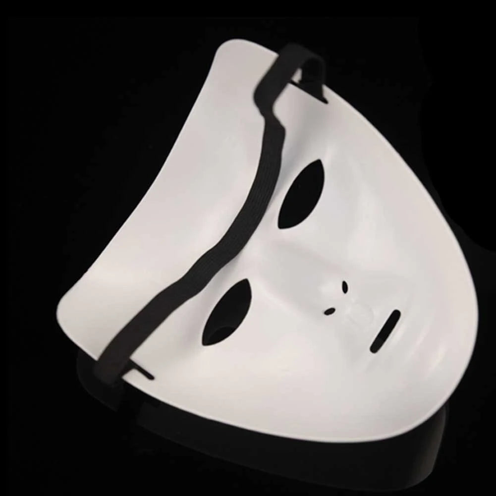 Halloween JabbaWockeeZ Dance Mask Hip-Hop Street Dance White Performances Mask For Man Women Dance Accessories