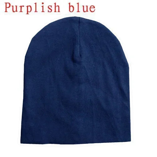 6M-3Y Baby Street Dance Hip Hop Hat Cotton Spring Autumn Toddler Cap Scarf for Boys Girls Winter Warm Solid Color Children