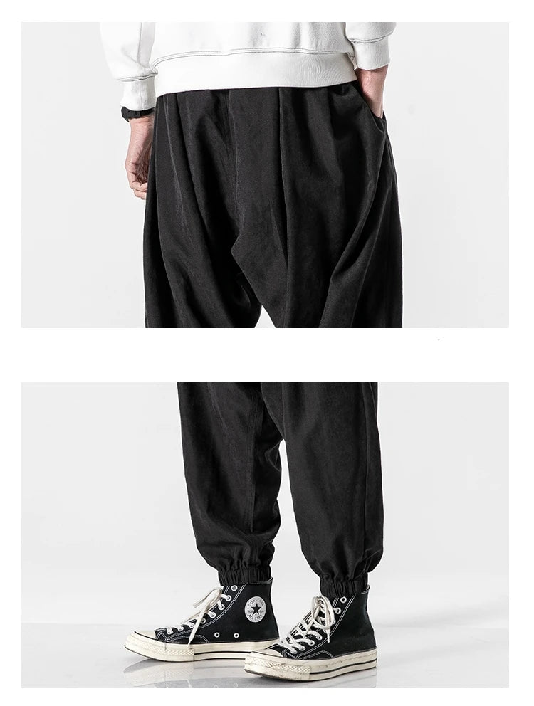 FGKKS 2024 Outdoor Casual Pants For Men Corset Fashion Trend Pants High Quality Design Hot Street Wear Casual Pants For Men