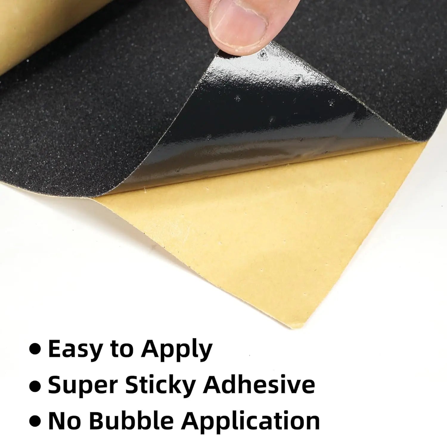 Grip Tape Non Slip Silicone-Carbide Bubble Easy Cut Trim High Strength Sandpaper for Skateboards Scooters