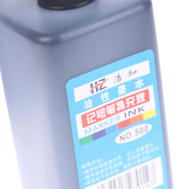 500ml Permanent Dry Graffiti Oil Marking Pen For Marking Pen To Add Ink, Smooth And Easy To Use Stationery