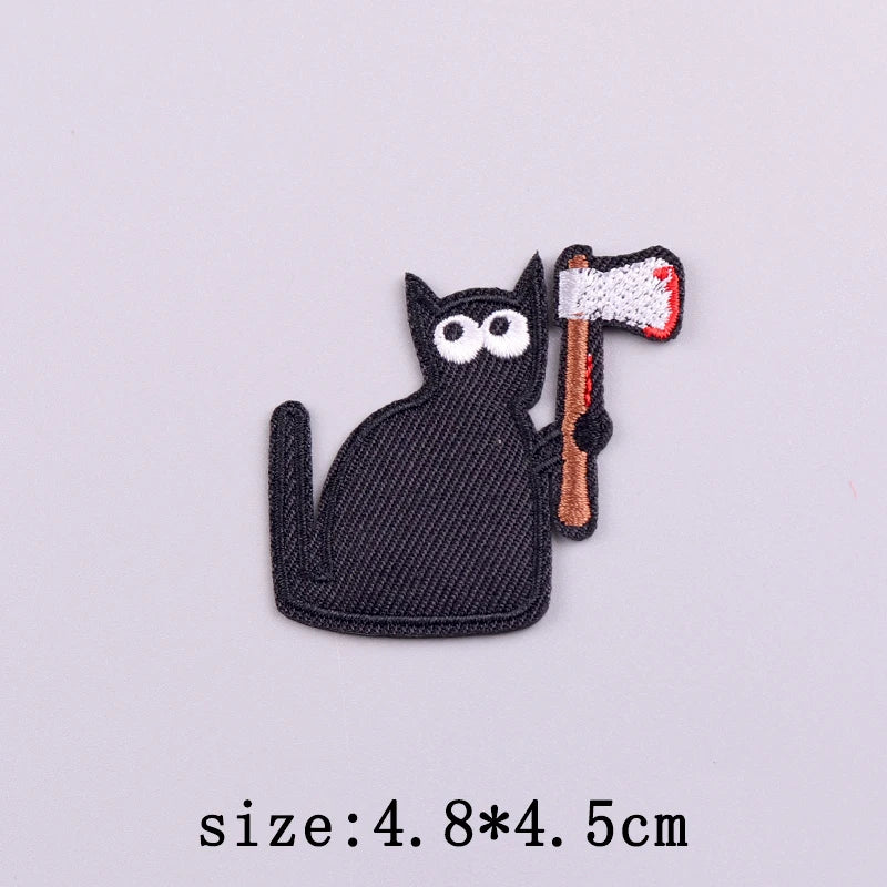 Little Yellow Duck Embroidery Patches For Clothing Hip Hop Animal Patch Iron On Patches On Clothes Fusible Patch Stickers Badges