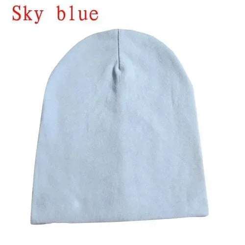 6M-3Y Baby Street Dance Hip Hop Hat Cotton Spring Autumn Toddler Cap Scarf for Boys Girls Winter Warm Solid Color Children