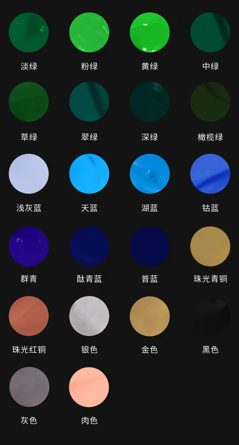 100ML/64 color bag Chagall Acrylic Paint Fine Artist Art Student Painting Graffiti DIY art supplies Acrylic paint