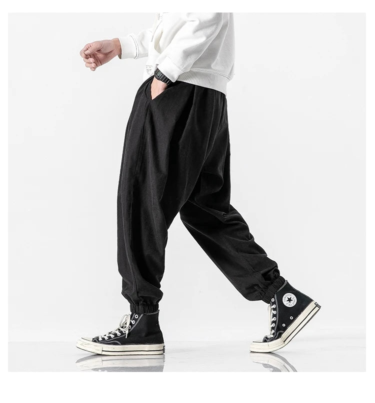 FGKKS 2024 Outdoor Casual Pants For Men Corset Fashion Trend Pants High Quality Design Hot Street Wear Casual Pants For Men