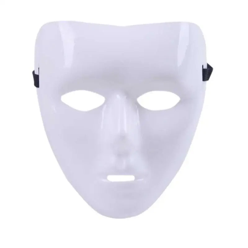 Halloween JabbaWockeeZ Dance Mask Hip-Hop Street Dance White Performances Mask For Man Women Dance Accessories