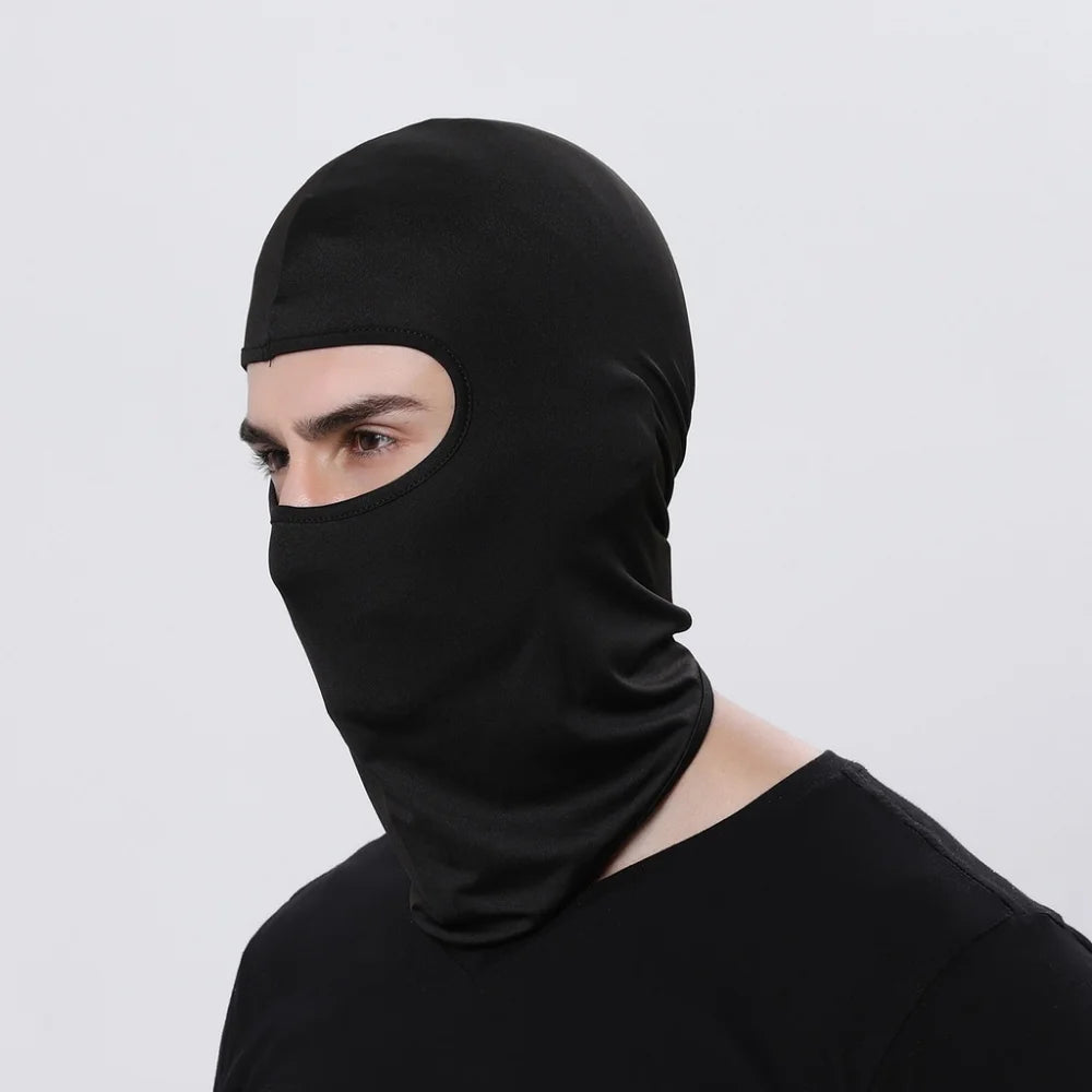 Musion Black Ghosts Balaclava Full Face Mask for Cosplay Motorcycle Cycling Outdoor Skateboard Hiking Skiing