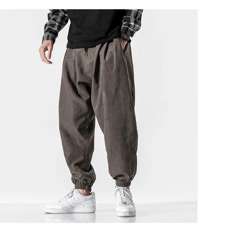 FGKKS 2024 Outdoor Casual Pants For Men Corset Fashion Trend Pants High Quality Design Hot Street Wear Casual Pants For Men