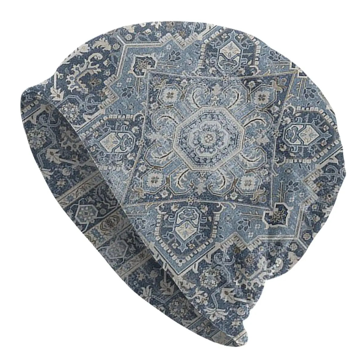 Oriental Rug Art Culture Men Women Adult Beanies Caps Knitting Bonnet Hat Warm Hip Hop Autumn Winter Outdoor Skullies Hats