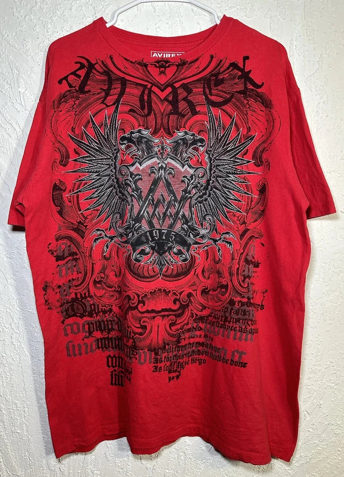 Hip Hop Multi-Element T-Shirt Mens American High Street Retro Loose Short-Sleeved Double-Sided Graffiti Printed Unisex Shirt