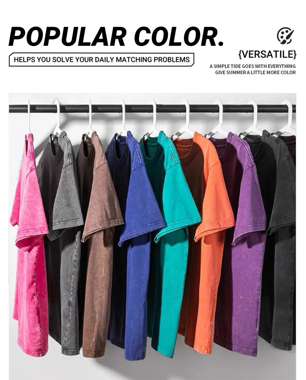 Graffiti Pentagram Print Washed T Shirt Mans O-Neck Casual Fashions Top Cotton Loose Clothes Summer Crewneck Men T-Shirts