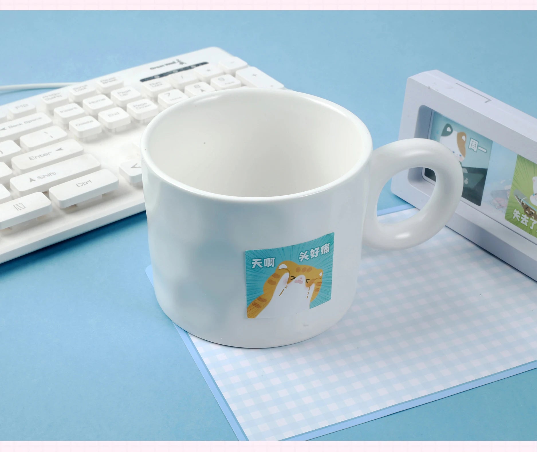 46pcs/Bag,Cat Stickers,Be for Suitcase Skateboard Luggage Laptop Phone Diy Sticke Decoration Stationery School Supplies Toys