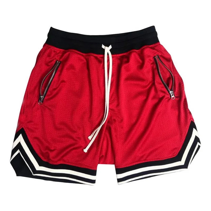 Men's Loose Shorts Male Basketball Gym Fitness Joggers Quick Dry Sports Outfits Hip Hop Rap Street Wear for Men