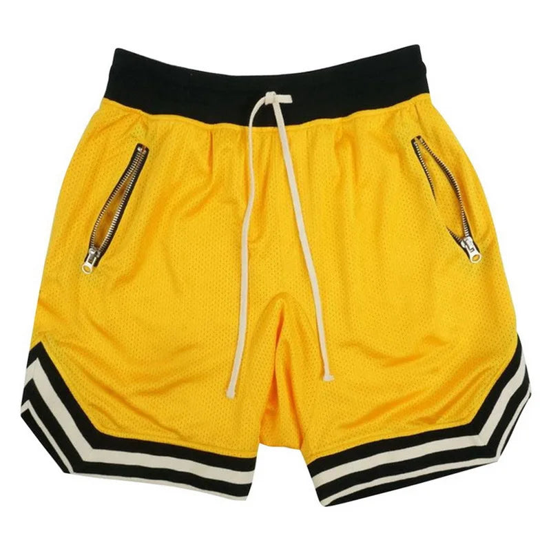 Men's Loose Shorts Male Basketball Gym Fitness Joggers Quick Dry Sports Outfits Hip Hop Rap Street Wear for Men
