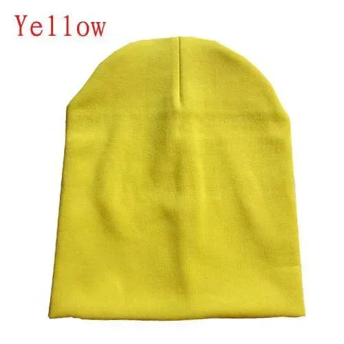 6M-3Y Baby Street Dance Hip Hop Hat Cotton Spring Autumn Toddler Cap Scarf for Boys Girls Winter Warm Solid Color Children