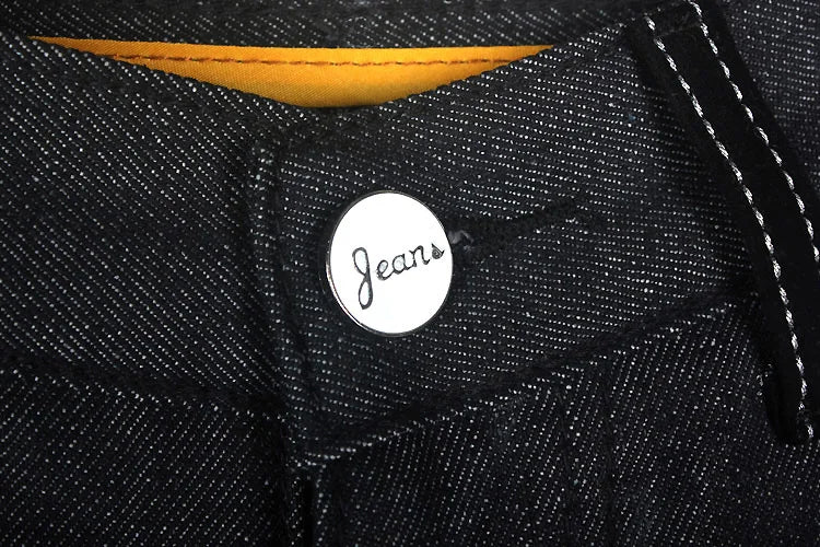 Male jeans Hip Hop Baggy Jeans Black Denim Loose Pants Rap Jeans Letter Written Boy Rapper Fashion  46 Famous Brand Jeans